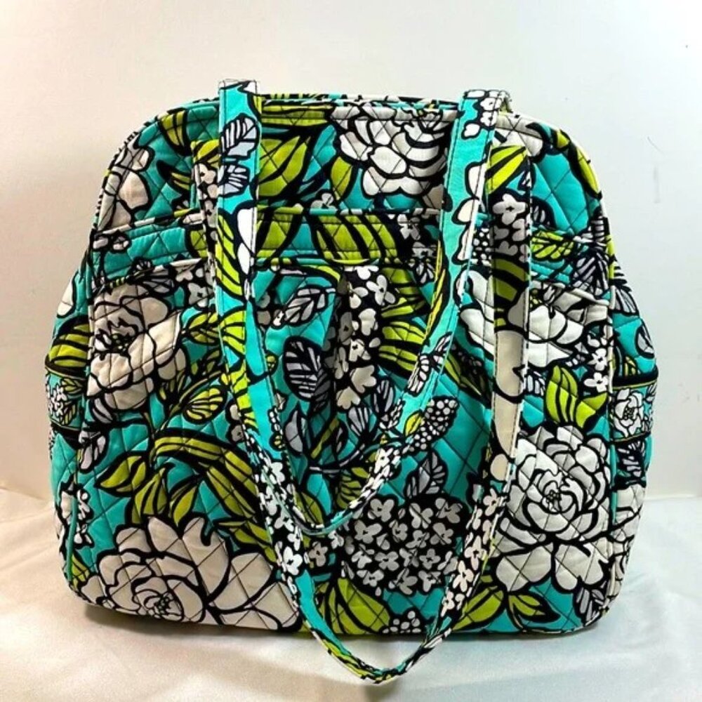 NWT Vera Bradley Sweet Pleat Tote Island Blooms